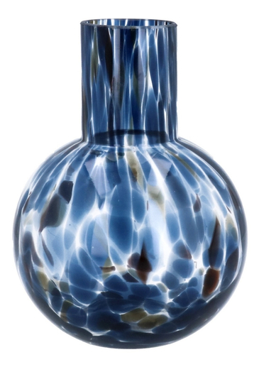 Glass Vase - Smoky Orb - Gisela Graham